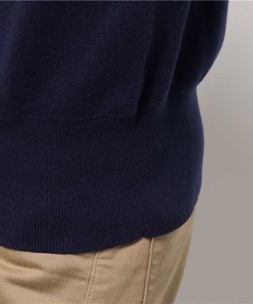 rehacer(レアセル)の「VOO : VUCA Knit(ニット/セーター・メンズ・ネイビー/アイボリー・SMALL/MEDIUM)」の8枚目の写真