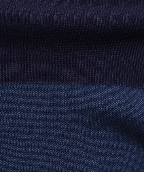 rehacer(レアセル)の「VOO : VUCA Knit(ニット/セーター・メンズ・ネイビー/アイボリー・SMALL/MEDIUM)」の9枚目の写真