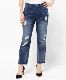 RAY CASSIN | ★クラッシュデニムパンツ(デニムパンツ)