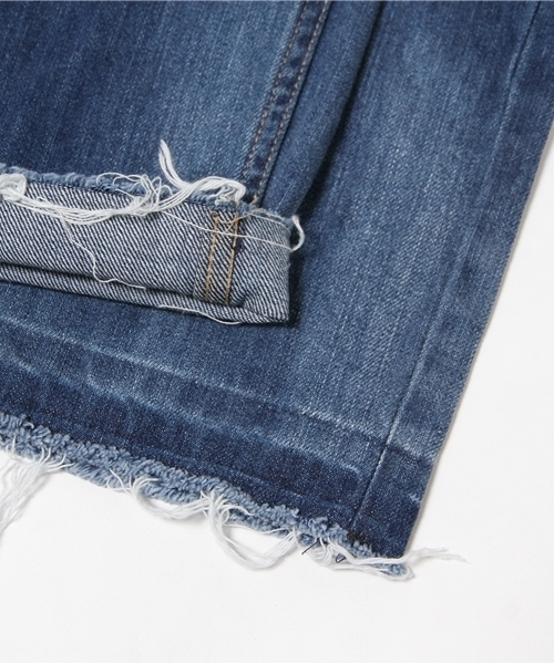 RAY CASSIN（レイカズン）の「★クラッシュデニムパンツ（デニムパンツ・レディース・ブルー・SMALL）」の12枚目の写真