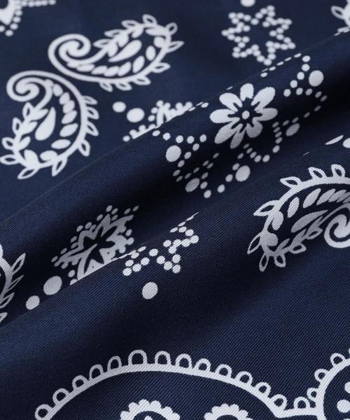 BEAUTY&YOUTH UNITED ARROWS（ビューティーアンドユースユナイテッドアローズ）の「＜UNUSED＞SILK BANDANA/ﾊﾞﾝﾀﾞﾅ.（バンダナ/スカーフ・レディース・ブラック/レッド/ネイビー・0）」の5枚目の写真