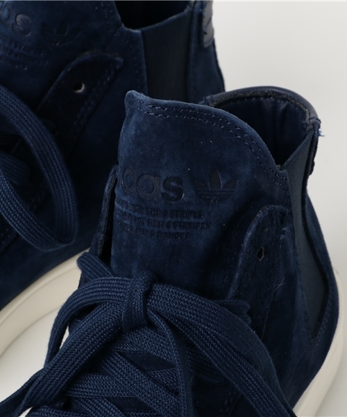 adidas（アディダス）の「オリジナルス コートバンテージ スリッポン [COURTVANTAGE SLIP MID W]（スニーカー・レディース・ブルー・22.5cm/23.5cm/24.0cm/24.5cm/25.0cm/23.0cm/22.0cm）」の8枚目の写真