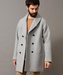 BEAUTY&YOUTH UNITED ARROWS | BY メルトン ショールカラー コート◆(ピーコート)