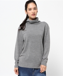 Denime | ソフトタッチタートルネックニット(ニット/セーター)