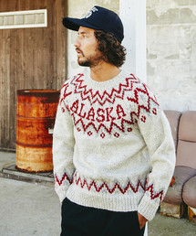 HYSTERIC GLAMOUR | ALASKA編込 プルオーバー(ニット/セーター)