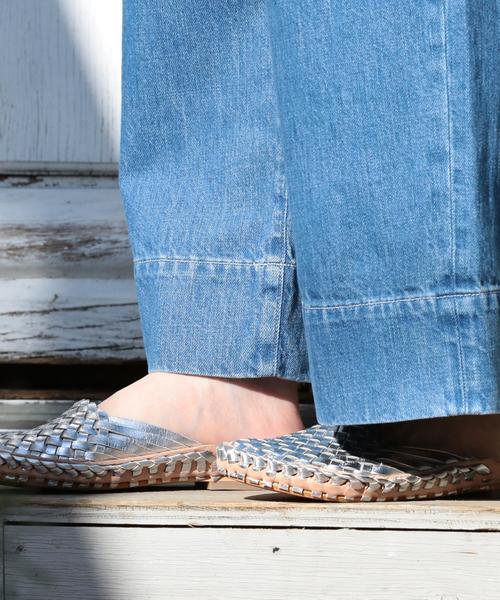 coen（コーエン）の「【追加生産】USAコットンワイドデニムパンツ（デニムパンツ・レディース・コバルトブルー/ネイビー・LARGE/MEDIUM/SMALL）」の19枚目の写真