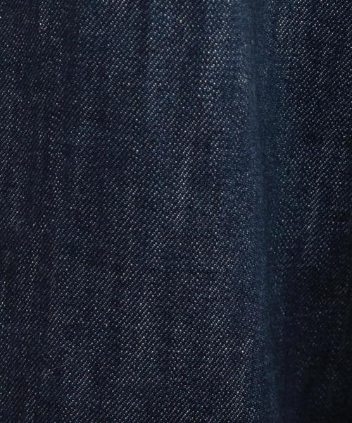 coen（コーエン）の「【追加生産】USAコットンワイドデニムパンツ（デニムパンツ・レディース・コバルトブルー/ネイビー・LARGE/MEDIUM/SMALL）」の5枚目の写真