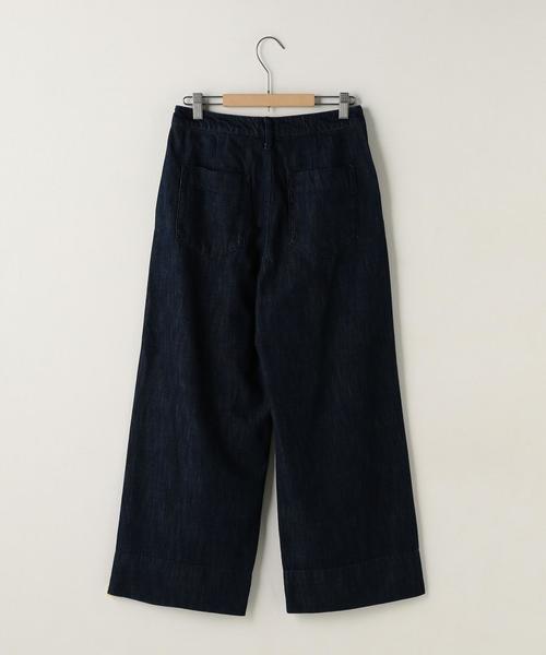 coen（コーエン）の「【追加生産】USAコットンワイドデニムパンツ（デニムパンツ・レディース・コバルトブルー/ネイビー・LARGE/MEDIUM/SMALL）」の21枚目の写真