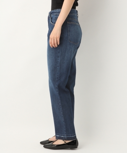 A part by（アパートバイ）の「デニムストレートパンツ　765483 （デニムパンツ・レディース・ブルー/ライトブルー・MEDIUM/LARGE）」の6枚目の写真