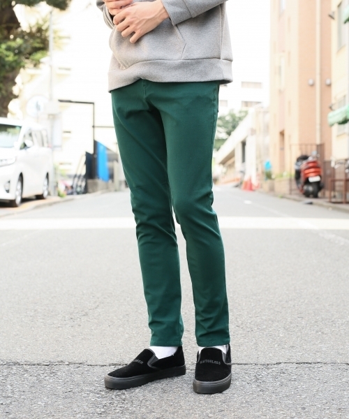 RAGEBLUE(レイジブルー)の「【縦横に伸びる】ストレッチスキニーパンツ/763389(その他パンツ・メンズ・ワインレッド/グリーン/ブラック/グレー系その他/ブラウン・LARGE/SMALL/X-SMALL/MEDIUM)」の5枚目の写真