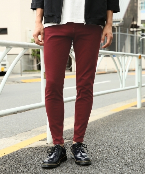 RAGEBLUE(レイジブルー)の「【縦横に伸びる】ストレッチスキニーパンツ/763389(その他パンツ・メンズ・ワインレッド/グリーン/ブラック/グレー系その他/ブラウン・LARGE/SMALL/X-SMALL/MEDIUM)」の7枚目の写真