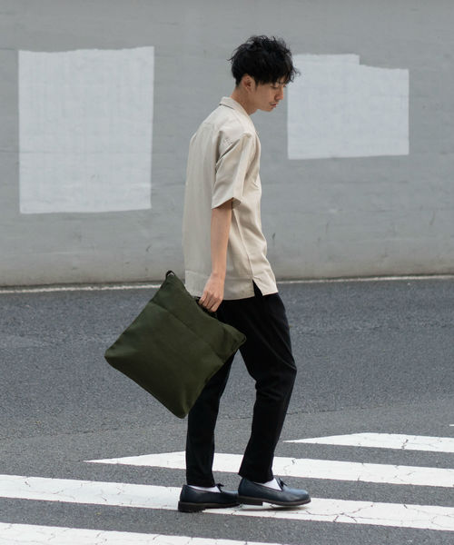 United Athle(ユナイテッドアスレ)の「【United Athle / ユナイテッドアスレ】ヘビーキャンバス2WAYショルダー(ショルダーバッグ・レディース・ブラック/グレー/ブルー/ネイビー/アイボリー/ブラック系その他/オリーブ・FREE)」の16枚目の写真