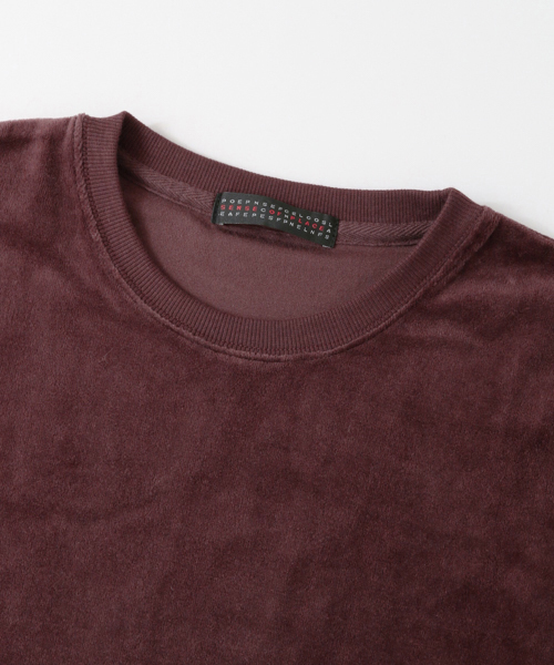 SENSE OF PLACE by URBAN RESEARCH（センスオブプレイスバイアーバンリサーチ）の「ベロアエクストラルーズTシャツ（Tシャツ/カットソー・メンズ・ブラック/ネイビー/バーガンディー・FREE）」の21枚目の写真