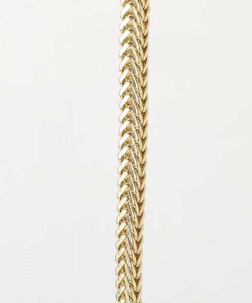 ACCOMMODE（アコモデ）の「Accommodeファーポシェット〈アコモデ〉（ショルダーバッグ・レディース・グレー/イエロー・FREE）」の8枚目の写真