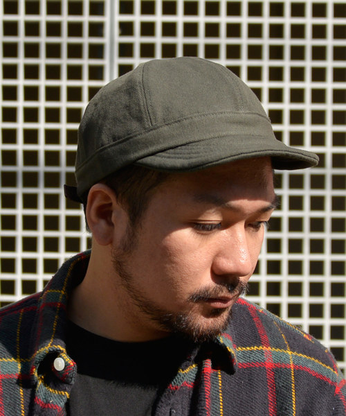 ANCHOR（アンカー）の「QUARTER GALLERY　アンパイヤワークCAP（キャップ・メンズ・ベージュ/ブラック/ネイビー/オリーブ・MEDIUM/X-LARGE）」の3枚目の写真