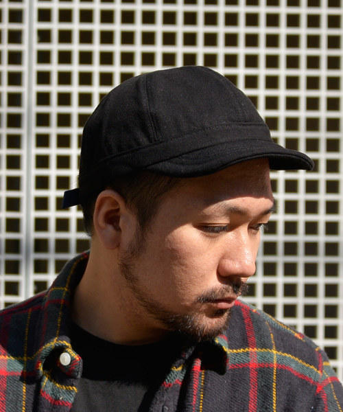 ANCHOR（アンカー）の「QUARTER GALLERY　アンパイヤワークCAP（キャップ・メンズ・ベージュ/ブラック/ネイビー/オリーブ・MEDIUM/X-LARGE）」の2枚目の写真