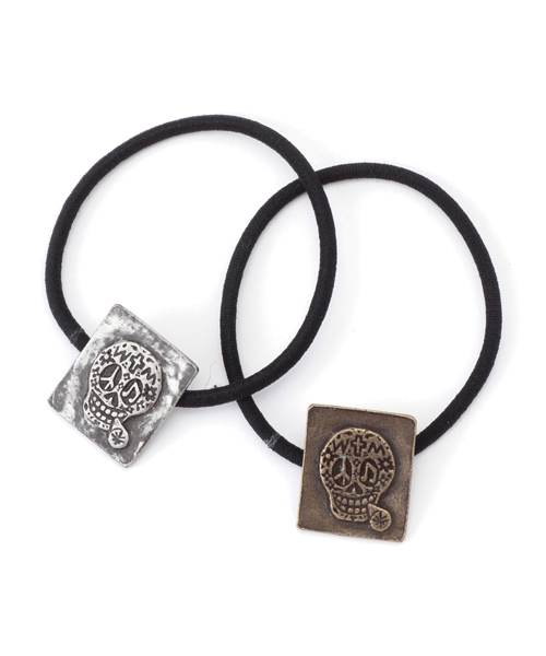 WACKO MARIA(ワコマリア)の「WACKO MARIA HEAR BAND <SKULL>(ヘアゴム・メンズ・その他1/その他2・ONE SIZE)」の8枚目の写真