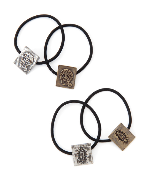 WACKO MARIA(ワコマリア)の「WACKO MARIA HEAR BAND <SKULL>(ヘアゴム・メンズ・その他1/その他2・ONE SIZE)」の9枚目の写真