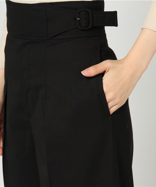 FLUID(フルイド)の「Fluid(フルイド)グルカワイドパンツ(その他パンツ・レディース・ブラック/ネイビー・1/2)」の10枚目の写真