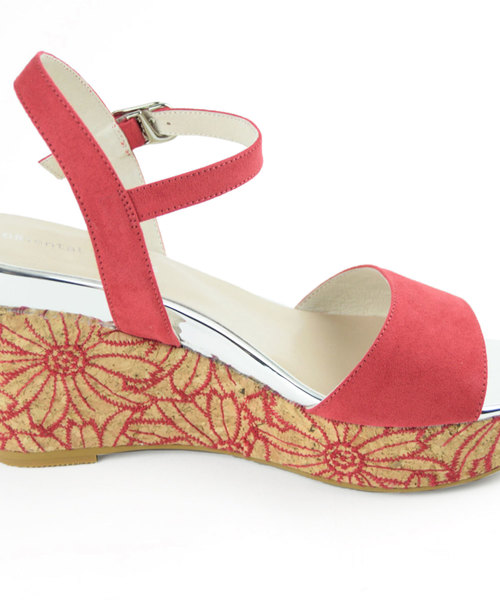 ORiental TRaffic（オリエンタルトラフィック）の「春夏★刺繍ウエッジサンダル★8208（サンダル・レディース・グレー/ブラック/レッド・L/M/S/LL/3L/SS）」の12枚目の写真