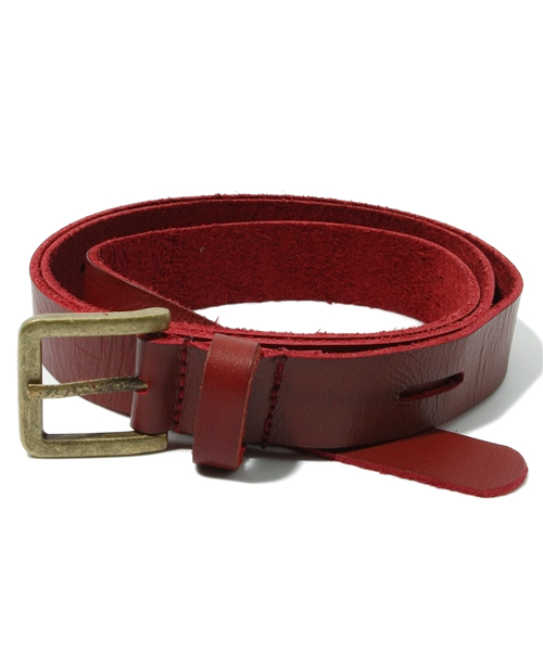 Kastane（カスタネ）の「【Kastane】レザー細ベルト（ベルト・レディース・キャメル/ブラック/グレー/レッド/ブルー/ピンク/グリーン・FREE）」の7枚目の写真