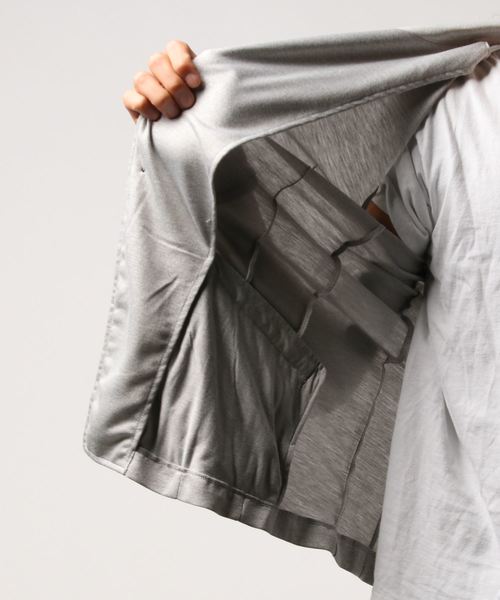 SCHLUSSEL（シュリセル）の「ｼｬｲﾆｰ7ﾌﾞｿﾃﾞｶｯﾄｼﾞｬｹｯﾄ（テーラードジャケット・メンズ・ネイビー/グレー/ブラック・L/M）」の5枚目の写真