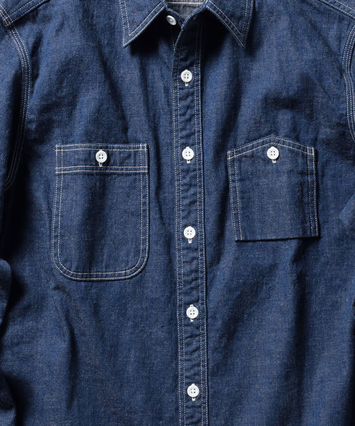極美品 ビームスプラス デニムシャツ XL BEAMS PLUS（ビームスプラス）の「BEAMS PLUS / デニム ワーク