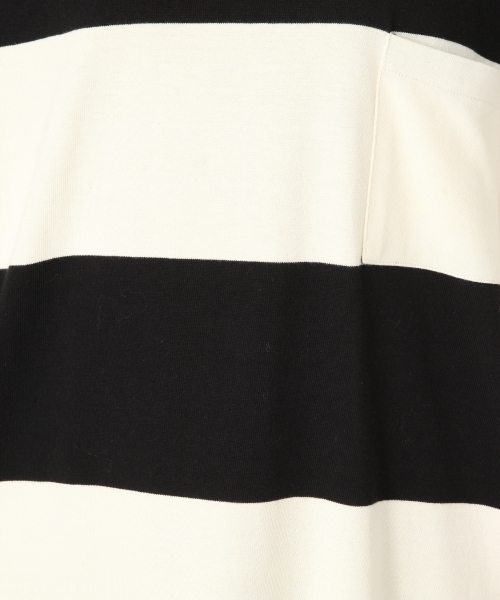 LOWRYS FARM（ローリーズファーム）の「ワイドボーダワンピース　807154（ワンピース・レディース・ブラウン/オフホワイト/グリーン・FREE）」の15枚目の写真