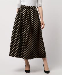 Polka シャツコール キュロットスカート