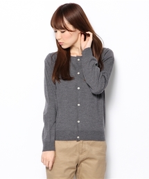 BEAMS BOY | ◆■BEAMS BOY / 12ゲージ BB刺繍クルーカーディガン(カーディガン/ボレロ)