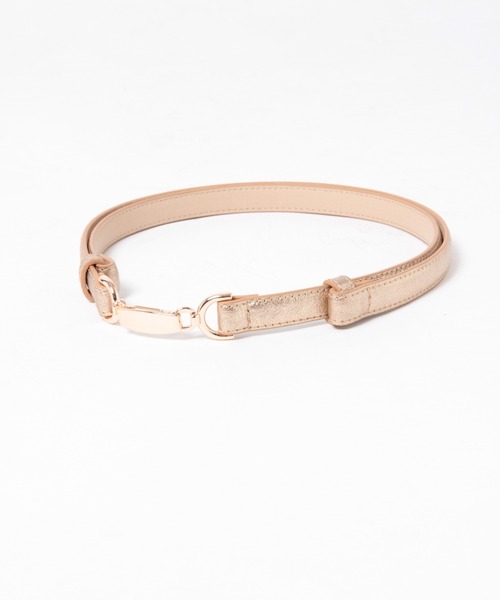 Heather（ヘザー）の「ビットホソベルト　826227（ベルト・レディース・ブラック/ベージュ/ブラウン/ブラウン系その他/ゴールド/シルバー/パイソン/ベージュ系/ブラウン系/ブラック系・FREE）」の9枚目の写真