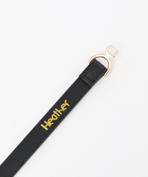 Heather（ヘザー）の「ビットホソベルト　826227（ベルト・レディース・ブラック/ベージュ/ブラウン/ブラウン系その他/ゴールド/シルバー/パイソン/ベージュ系/ブラウン系/ブラック系・FREE）」の17枚目の写真