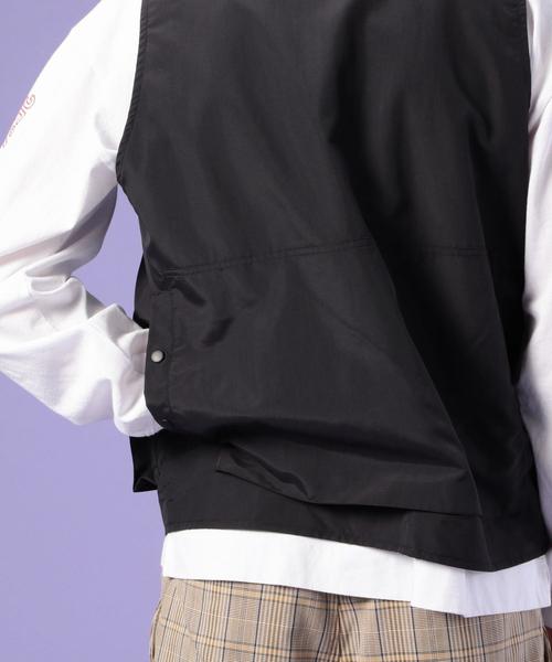 coen（コーエン）の「【MEN’S NON-NO2月号掲載】ナイロンタッサーユーティリティベスト(UTILITY LINE)（ベスト・メンズ・ブラック/オリーブ・SMALL/MEDIUM/LARGE）」の9枚目の写真