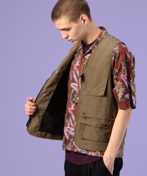 coen（コーエン）の「【MEN’S NON-NO2月号掲載】ナイロンタッサーユーティリティベスト(UTILITY LINE)（ベスト・メンズ・ブラック/オリーブ・SMALL/MEDIUM/LARGE）」の10枚目の写真