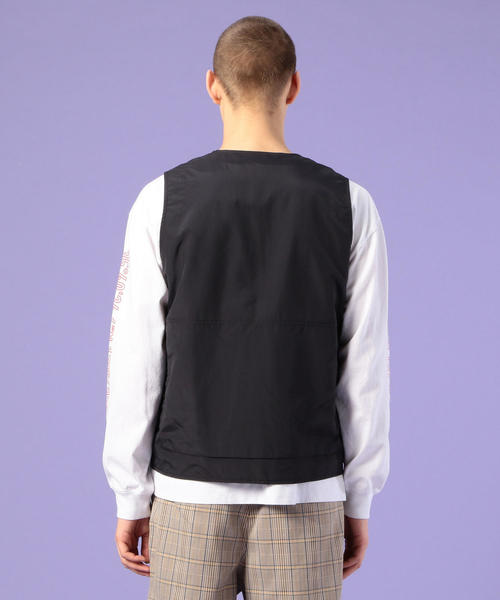 coen（コーエン）の「【MEN’S NON-NO2月号掲載】ナイロンタッサーユーティリティベスト(UTILITY LINE)（ベスト・メンズ・ブラック/オリーブ・SMALL/MEDIUM/LARGE）」の20枚目の写真