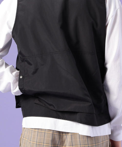 coen（コーエン）の「【MEN’S NON-NO2月号掲載】ナイロンタッサーユーティリティベスト(UTILITY LINE)（ベスト・メンズ・ブラック/オリーブ・SMALL/MEDIUM/LARGE）」の17枚目の写真