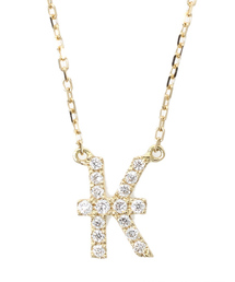 AHKAH | イニシャルネックレス(ネックレス)