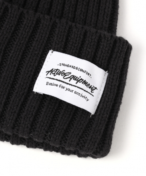 GLOBAL WORK（グローバルワーク）の「リブワッチキャップ/820478（ニットキャップ/ビーニー・メンズ・グレー/ライトグリーン/ライトブルー/ブラック/ネイビー/ホワイト/ライトイエロー・FREE）」の9枚目の写真