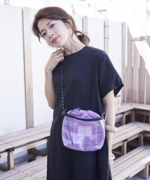 CONTROL FREAK / CTFK（コントロールフリーク）の「メッシュショルダー（ショルダーバッグ・レディース・ホワイト/ブラック/ライム/ラベンダー・FREE）」の12枚目の写真