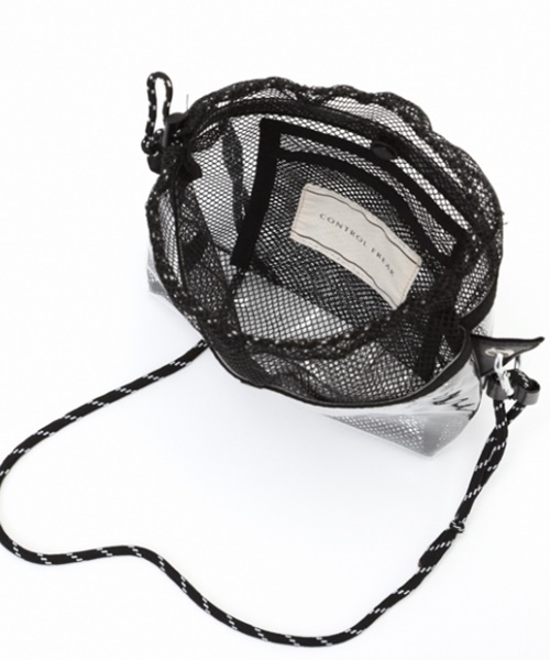 CONTROL FREAK / CTFK（コントロールフリーク）の「メッシュショルダー（ショルダーバッグ・レディース・ホワイト/ブラック/ライム/ラベンダー・FREE）」の10枚目の写真