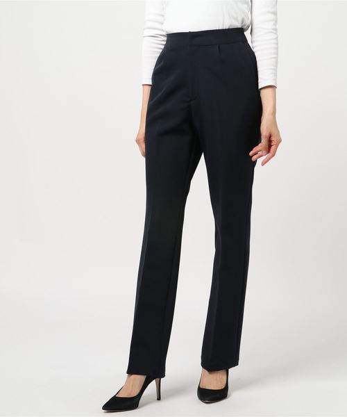 archives（アルシーヴ）の「ダブルクロスベルボトムパンツ（その他パンツ・レディース・モカ/ネイビー/ブラック・MEDIUM）」の3枚目の写真