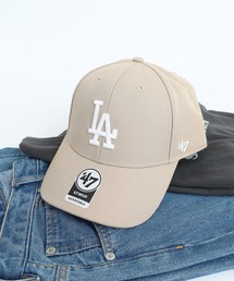 '47(フォーティーセブン)のMLB公認 ’47BRAND MVP BBCAP LA NY ビッグ チームロゴ刺繍 ベースボールキャップ(キャップ)