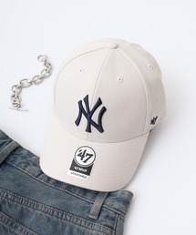 '47 | 47 brand オフィシャルメジャーリーガー 球団ビッグロゴ立体刺繍ベースボールキャップ(キャップ)