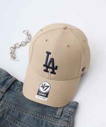 '47 | 47 brand オフィシャルメジャーリーガー 球団ビッグロゴ立体刺繍ベースボールキャップ(キャップ)