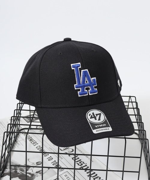 MLB公認 '47BRAND MVP BBCAP LA NY ビッグ チームロゴ刺繍 ベース
