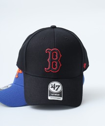 '47（フォーティーセブン）の「MLB公認 ’47BRAND MVP BBCAP LA NY ビッグ チームロゴ刺繍 ベースボールキャップ（キャップ）」