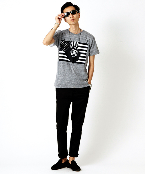 BEAMS T（ビームスティー）の「【SPECIAL PRICE】BEAMS T / FLAG TEE（Tシャツ/カットソー・メンズ・ホワイト/グレー・LARGE/MEDIUM/X-LARGE/SMALL）」の14枚目の写真