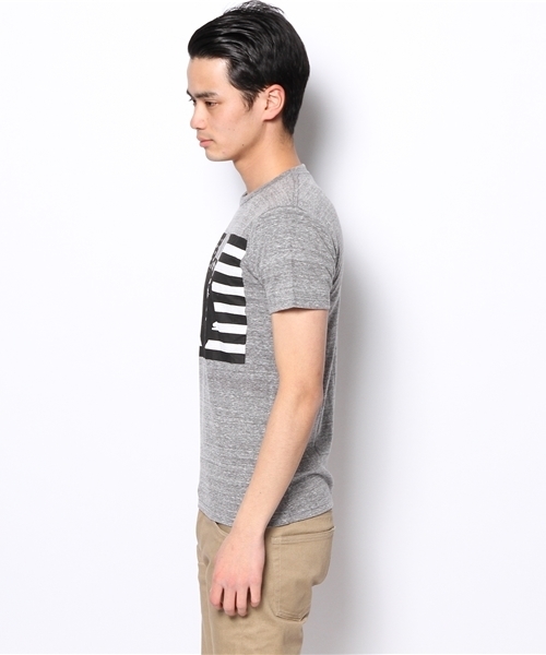 BEAMS T（ビームスティー）の「【SPECIAL PRICE】BEAMS T / FLAG TEE（Tシャツ/カットソー・メンズ・ホワイト/グレー・LARGE/MEDIUM/X-LARGE/SMALL）」の8枚目の写真