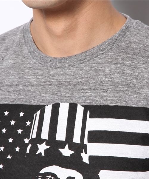 BEAMS T（ビームスティー）の「【SPECIAL PRICE】BEAMS T / FLAG TEE（Tシャツ/カットソー・メンズ・ホワイト/グレー・LARGE/MEDIUM/X-LARGE/SMALL）」の3枚目の写真