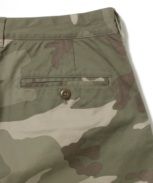BEAMS（ビームス）の「○BEAMS / カモフラージュ柄 ベーシックショーツ（チノパンツ・メンズ・ブラウン/ベージュ・LARGE/SMALL/MEDIUM/X-LARGE）」の12枚目の写真